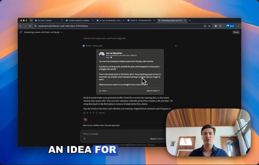 How to Schedule LinkedIn Posts with Claude