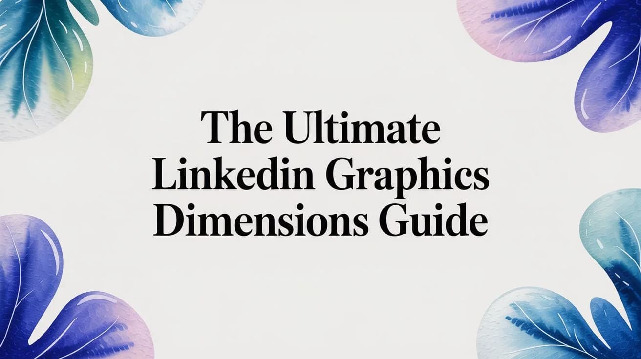 De Ultieme Gids voor LinkedIn Afbeeldingsformaten
